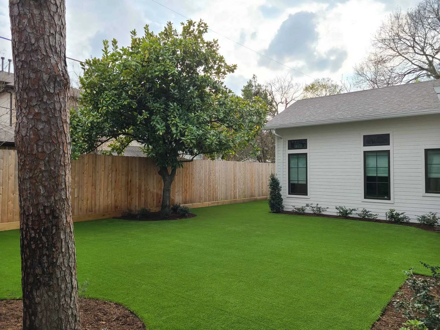 Residential Artificial Turf Installation in Baytown, TX